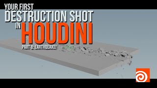 The Earthquake Effect in Houdini FX | Your First Destruction Shot Part 8
