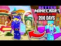 I Survived 200 Days in Hardcore BETTER Minecraft PLUS... Here&#39;s What Happened