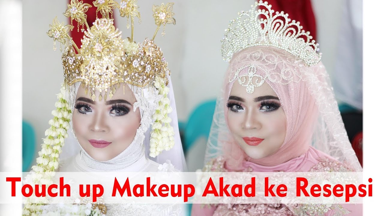 Tutorial Touch Up Makeup Akad Ke Resepsi YouTube