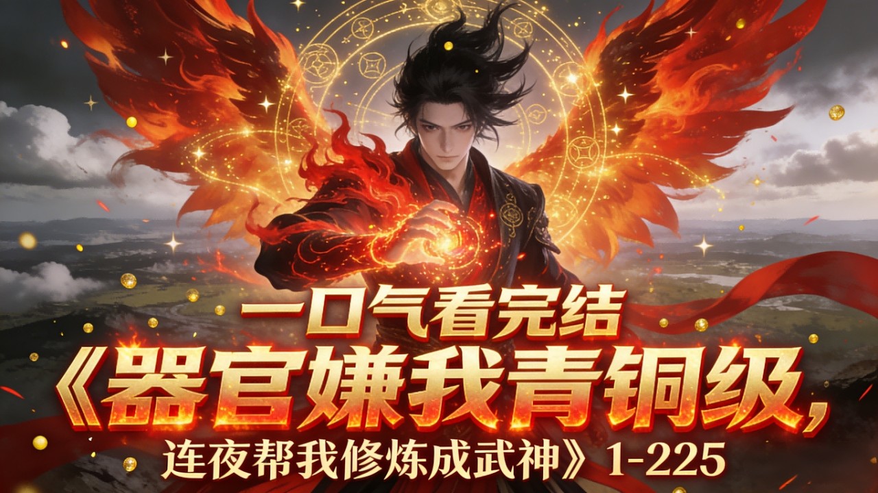 一口气看完结《器官嫌我青铜级，连夜帮我修炼成武神》1-225 穿越高武，林凡一个咸鱼，他的器官竟嫌弃他太弱，开启疯狂内卷！【心脏】：开启十倍泵血引擎！【肝脏】：毒奶茶转化成纯净灵气，今晚加班炼化！