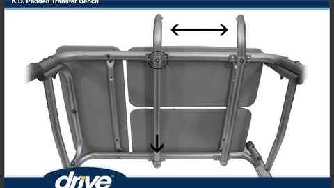 Padded Transfer Bench - 12005KD