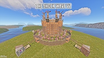 ShockWave V2 • Circle Base Multi TC • Open Core • Wide Gap • Large Group Rust Base Design