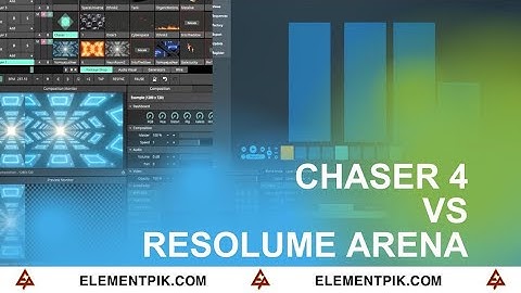 Chaser 4  Hiệu Ứng Chớp Đuổi Trong Resolume Arena[ElementPik.com]