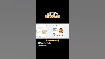 Responsive Restaurant #html #css#javascript #webdesign #webdevelopment#frontend #restaurant #htmlcss