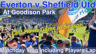 EVERTON V SHEFFIELD UTD @ Goodison Park - My matchday vlog!