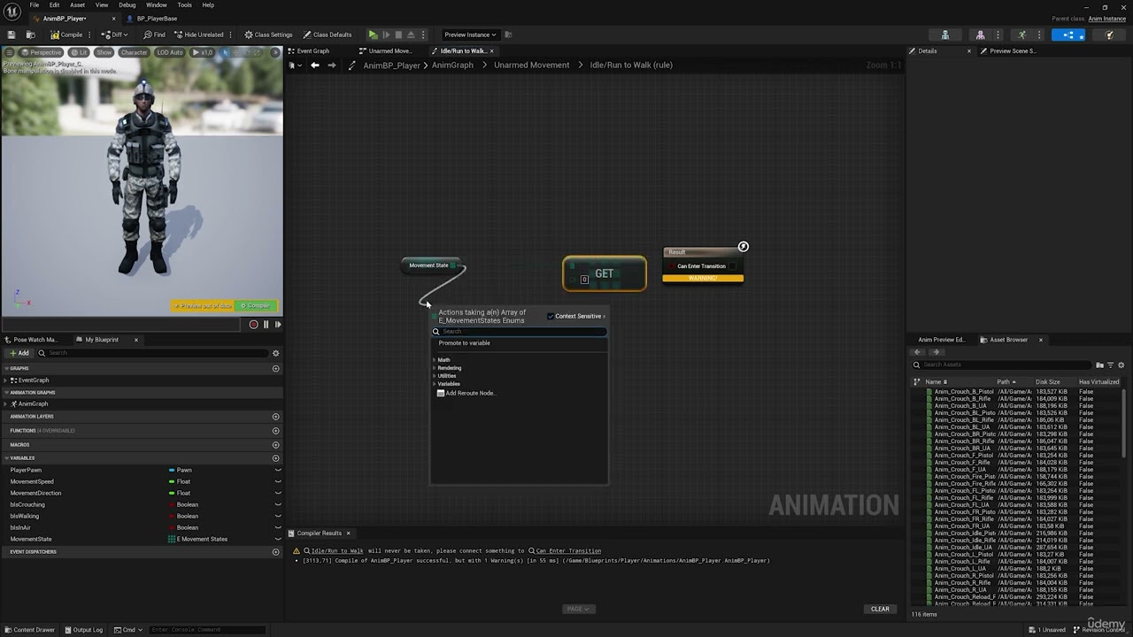 3 - 029 Switching the Animation Transition Rules