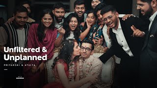 Unplanned and Unfiltered // Wedding Film Highlight of Priyanshi & Atulya // Stories by Inside Me