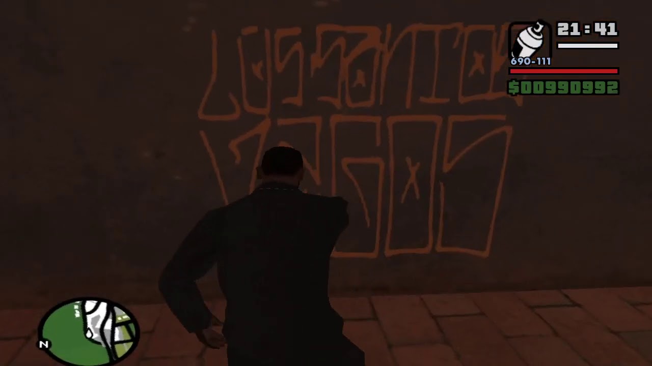 GTA San Andreas Graffiti 71 Las colinas YouTube
