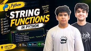Python String Functions Explained | Complete Beginner Tutorial