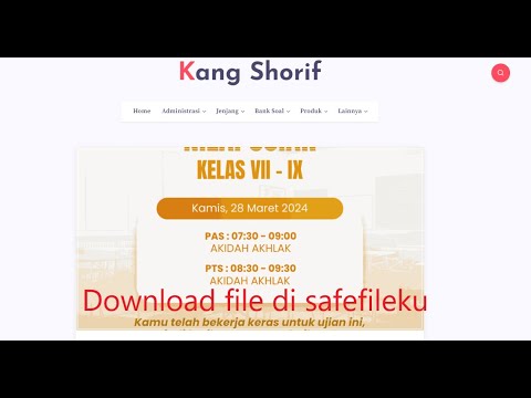Cara download file di safefileku #tutorial #safefileku #download