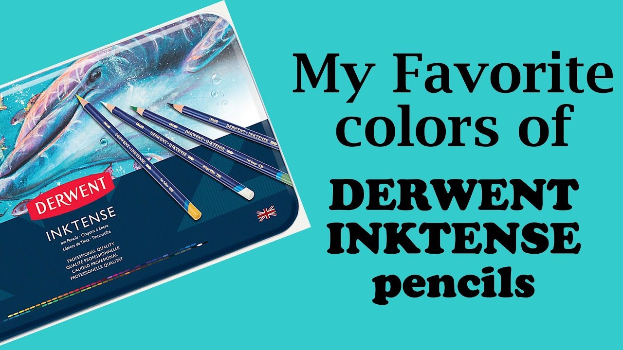 Using a Primary Color Palette with Derwent Inktense Pencils! 