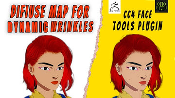 How to diffuse map for dynamic wrinkles ( cc4- zbrush )