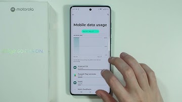 Motorola Edge 60 Fusion: Hoe controleer je het mobiele dataverbruik?