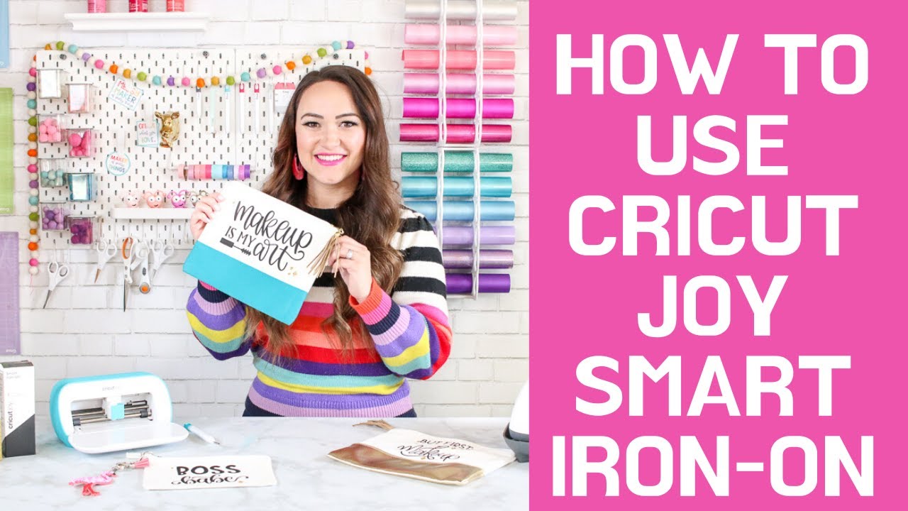 Smart Iron-On Tutorial | Cricut Joy | Sweet Red Poppy - YouTube