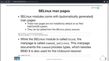 Securing BIND 9 with SELinux (RHEL), 21 September 2021