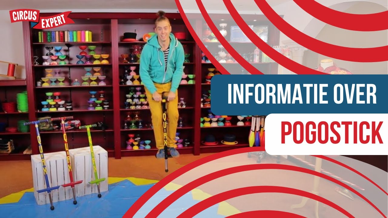 Pogostick kopen? Circus-expert.nl | Productvideo | Springstokken