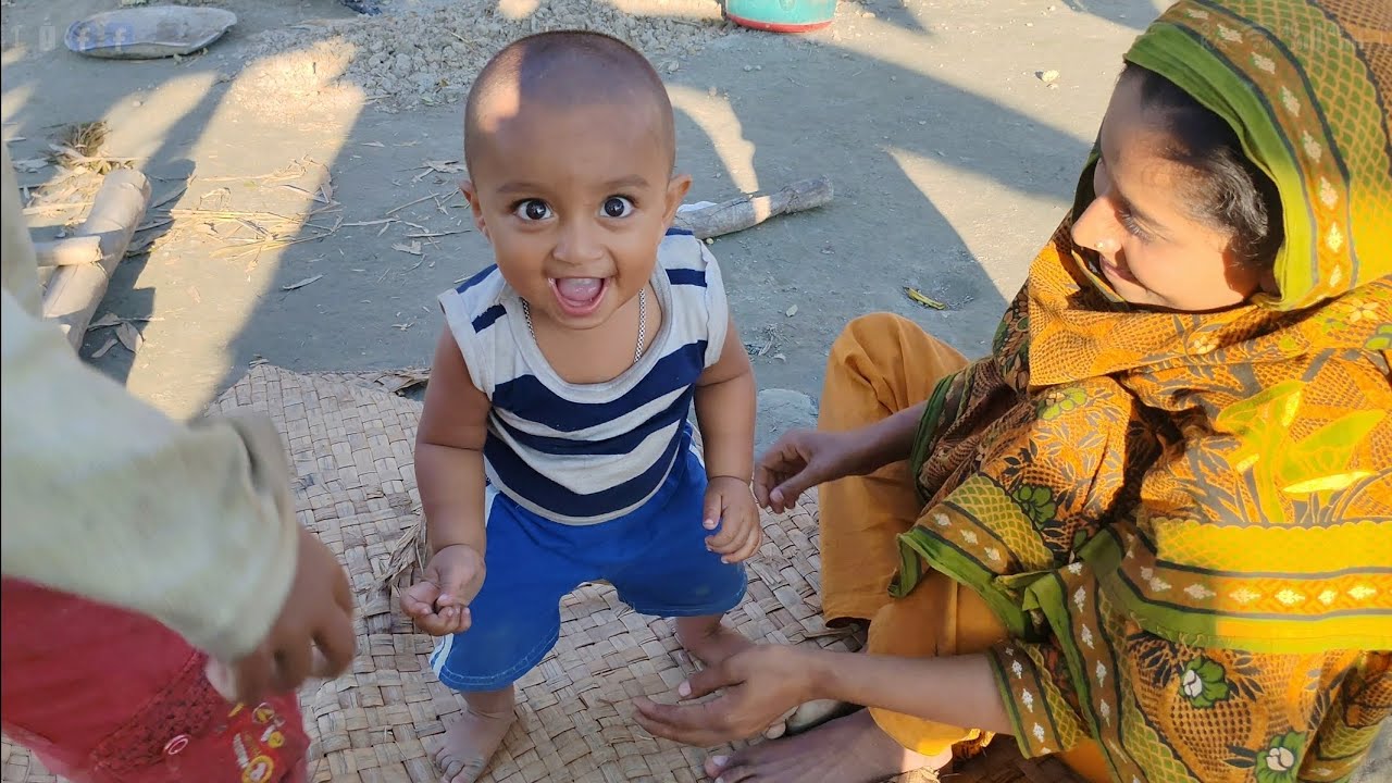  আব্দুল্লাহ নিজের পায়ে দাঁড়িয়ে থাকতে শিখে গেছে ❤️