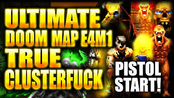TELEPORTING BULLSHIT | Ultimate Doom Map E4M1 | Complex Doom/LCA/True Clusterf*ck