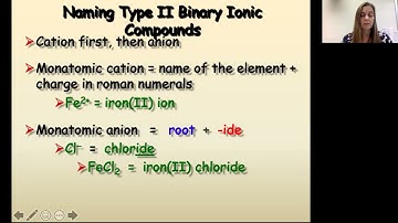 Type II Ionic Compounds