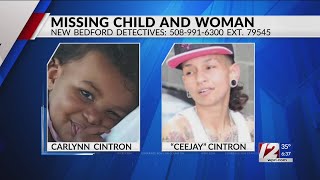 New Bedford police looking for missing child, woman