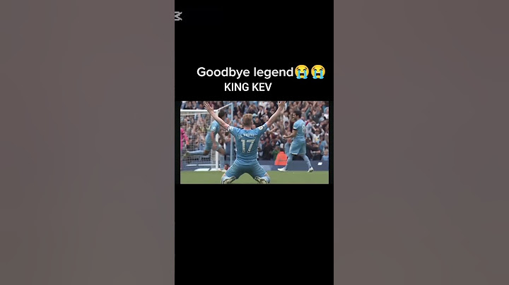 Goodbye KING KEV😭😭#debruyne #mancity #legend #king