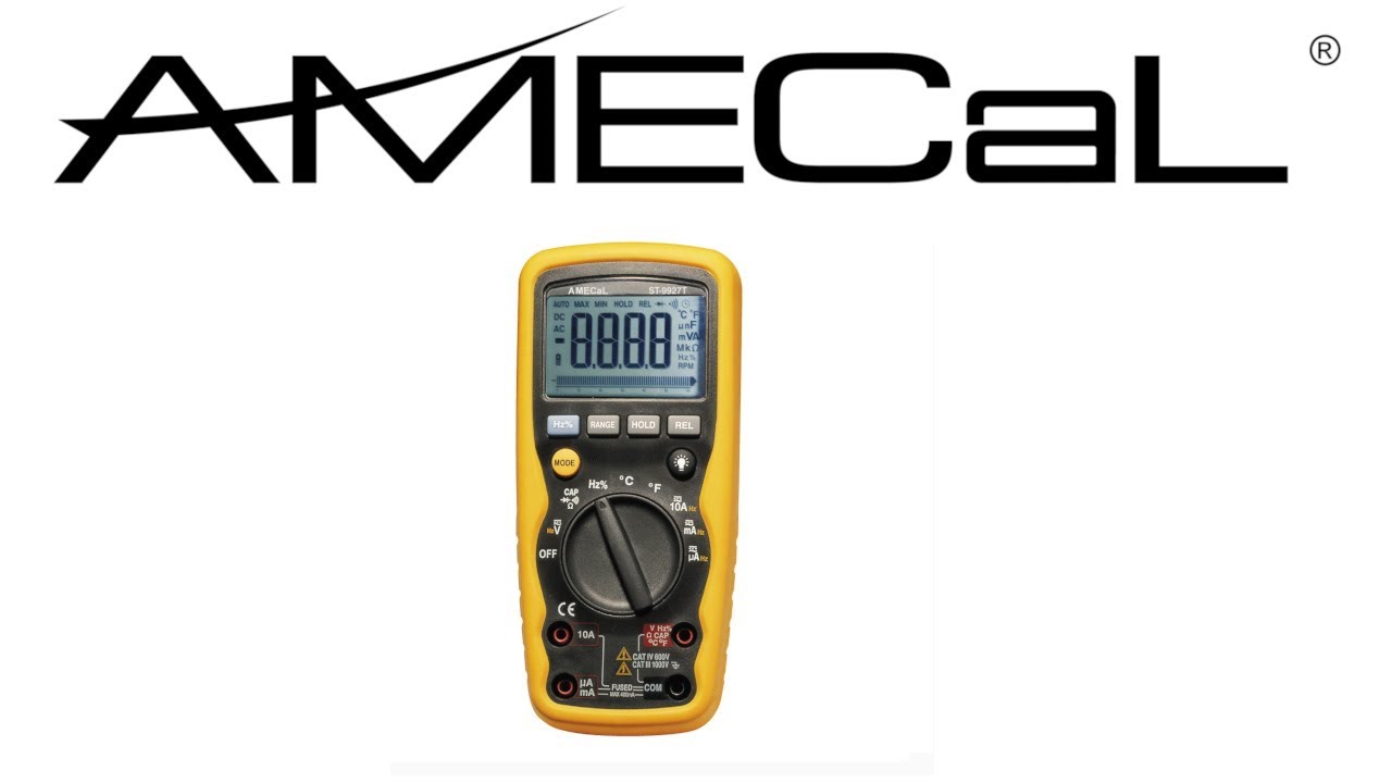 Professional Digital Multimeter | AMECaL ST-9927T