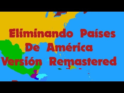 ELIMINANDO PAÍSES DE AMERICA (VERSION REMASTERED) Parte 1 #xd #humor #countryballs