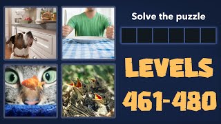 4 Pics 1 Word Levels 461 - 480 Answers