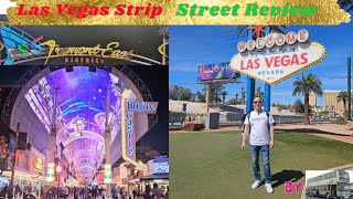 Vegas Strip Review by Bus: Fremont Street to South Strip Transit Terminal (North to South) Daytime