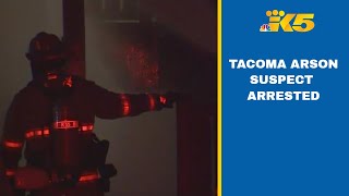 Suspect arrested in string of Tacoma arsons