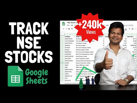 how-to-track-nse-stocks-on-google-sheets?-(real-time-stock-price)-|-trade-brains