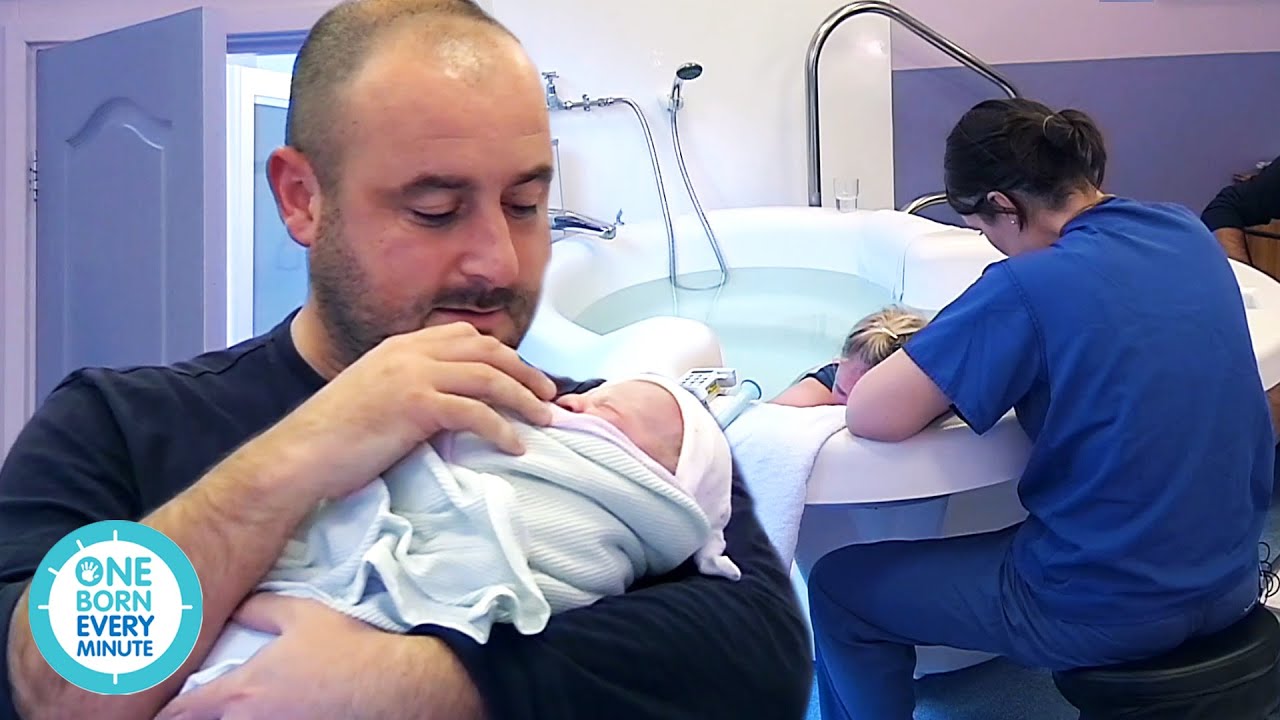 DAD Feels Insecure During WATER BIRTH! One Born Every Minute YouTube