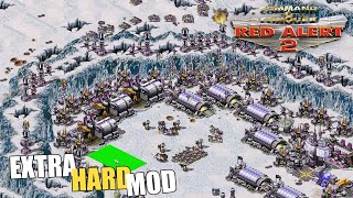 Red Alert 2 | Extra Hard Mod | A PRISM WALL | 1 vs 7 brutal ai