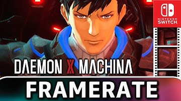 DAEMON X MACHINA | Docked VS Handheld | Frame Rate TEST on Switch