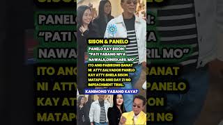 ATTY. SHEILA SISON NAPAHANGA SI ATTY. SALVADOR PANELO #salvadorpanelo #sheilasison