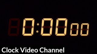 24 Hour Clock - Digital Watch Light Yellow #1