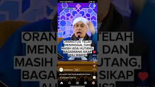 Ahli Waris Tidak Wajib Bayar Hutang Orang Tua 🤔