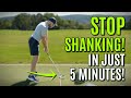 GOLF How To Stop Shanking In 5 Minutes DON39T MISS 
