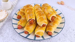 Sausage brioches: soft, appetizing and easy to make!