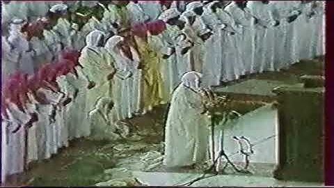 تلاوة من تراويح الحرم المكي من سورتي النمل والقصص الشيخ علي جابر رحمه الله #قرآن