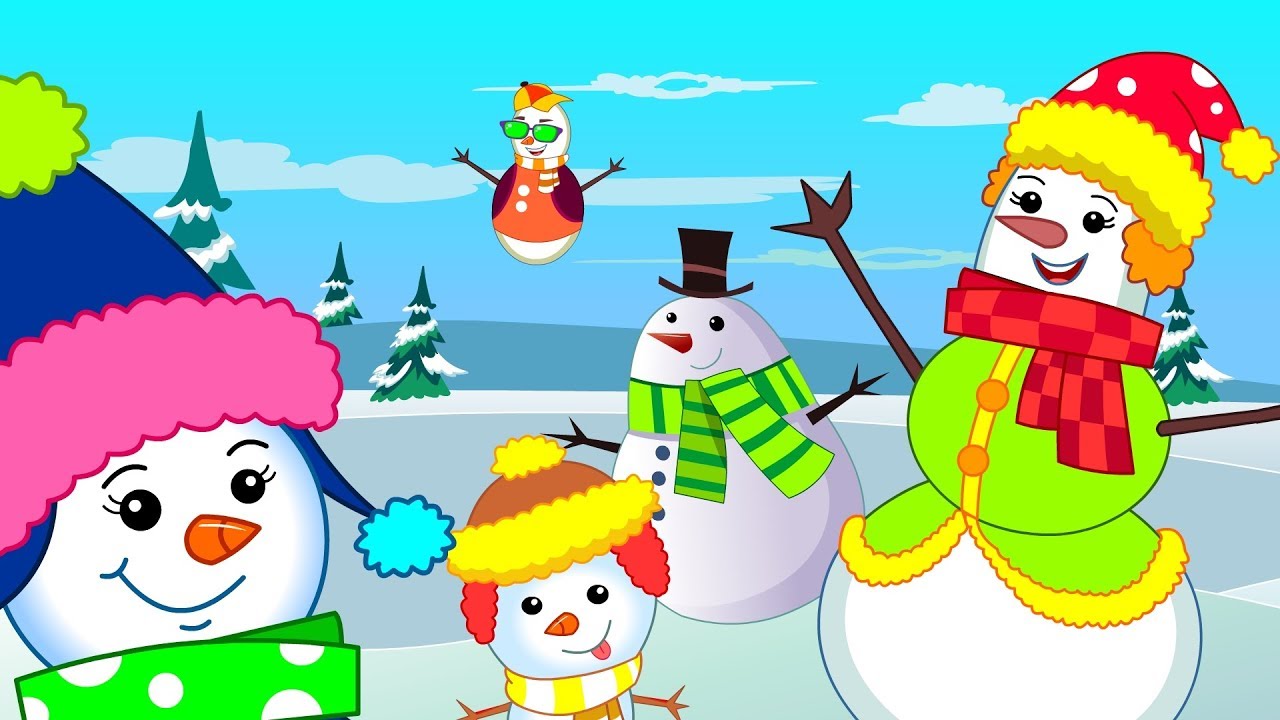 Finger Family Christmas Snowman Twist - Nursery Rhymes For Children I ...