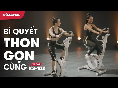 Bí Quyết Thon Gọn Cùng Xe Đạp Tập Thể Dục Kingsport KS-102 Tại Nhà