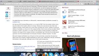 Security Advisory: Microsoft Security Essentials