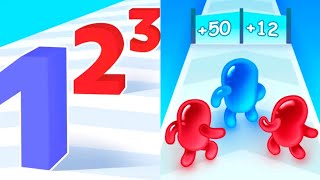 Number Master vs Join Blob Clash 3D / All Max Levels Gameplay Android,ios New Update Part 2 screenshot 5