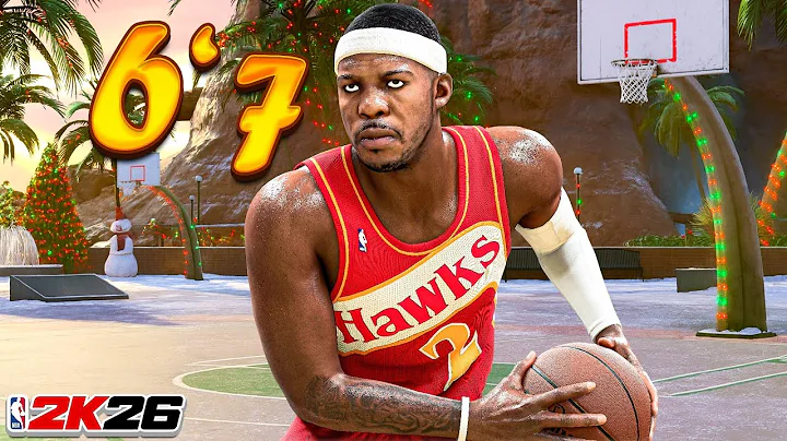 This 6'7 OFFENSIVE THREAT BUILD is UNGUARDABLE in SUNSET BEACH on NBA 2K26!