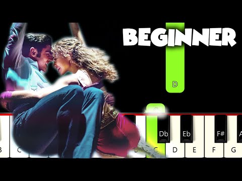 Rewrite The Stars - The Greatest Showman | BEGINNER PIANO TUTORIAL + SHEET MUSIC by Betacustic