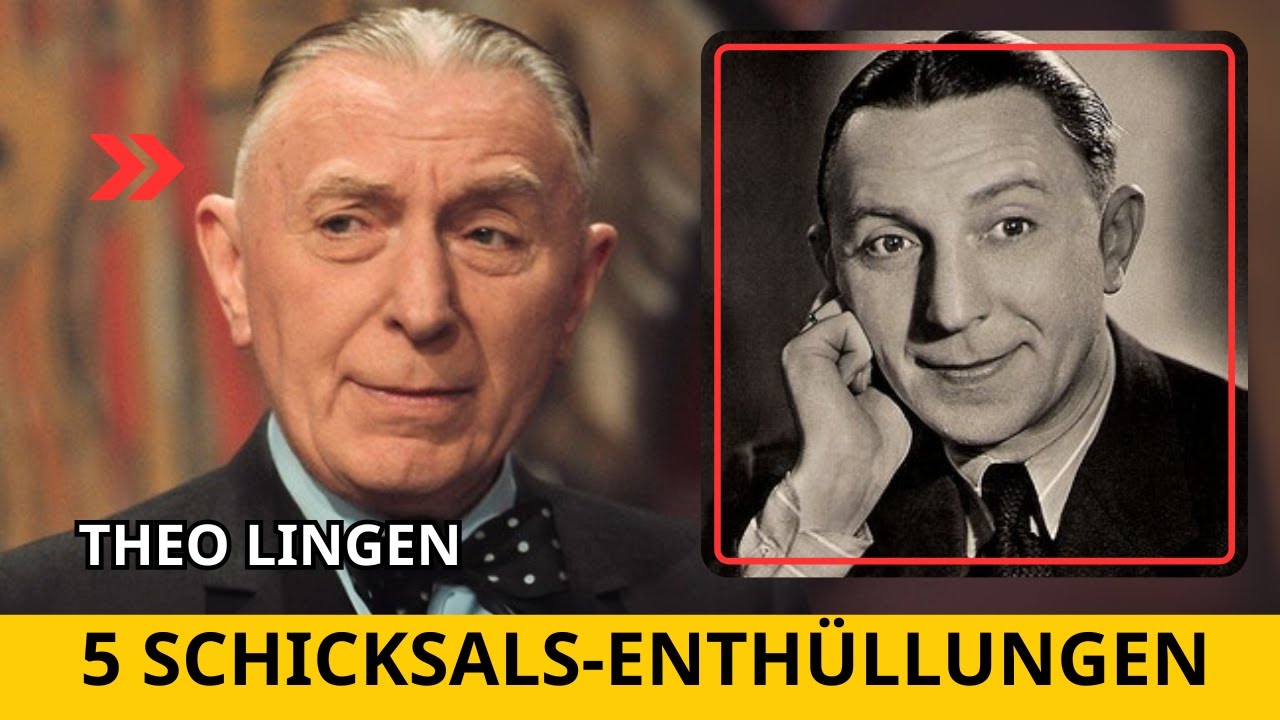 Theo Lingen: 5 Enthüllungen über den Unfall, der sein Gesicht für immer veränderte