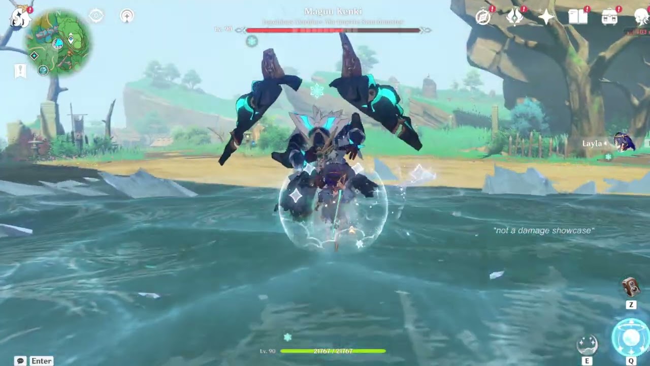 C6 Physical Layla Kills Maguu Kenki In Few Seconds