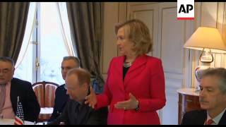 Play video: US Sec of State meets Japanese counterpart