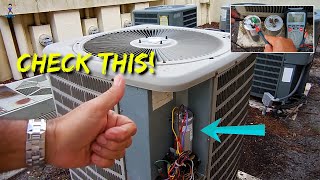 Central A/C Compressor Won't Start Up(Stuck/Momentary Hum )